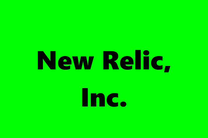 Software Development Firm New Relic Inc.