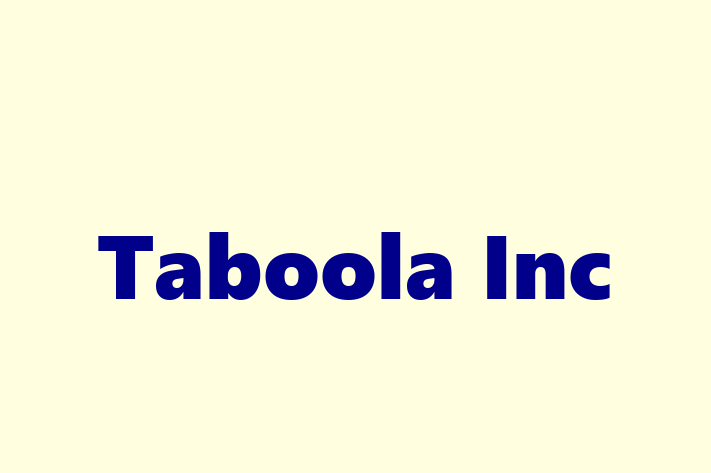 Software Firm Taboola Inc