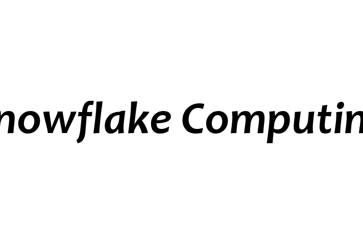 Software Consultancy Snowflake Computing