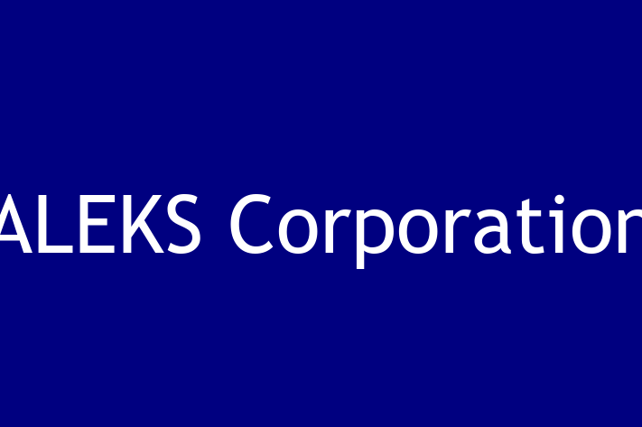 Tech Firm ALEKS Corporation