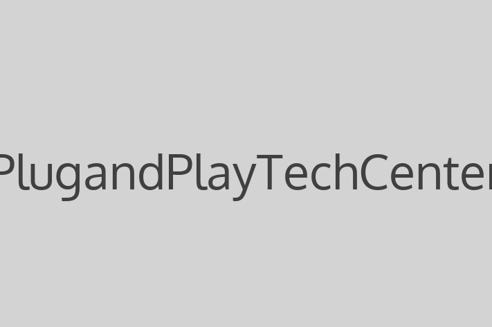 Tech Firm PlugandPlayTechCenter