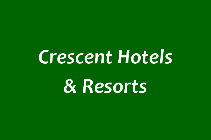 Staff Management Crescent Hotels Resorts