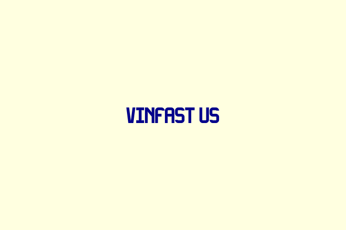 Human Resource Management VinFast US