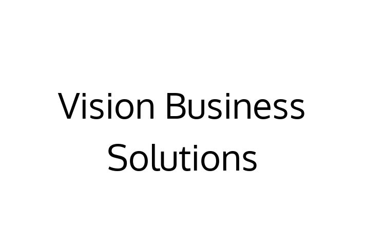 Technology Solutions Firm Vision Business Solutions