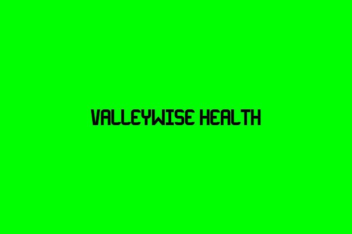 Employee Resource Management Valleywise Health