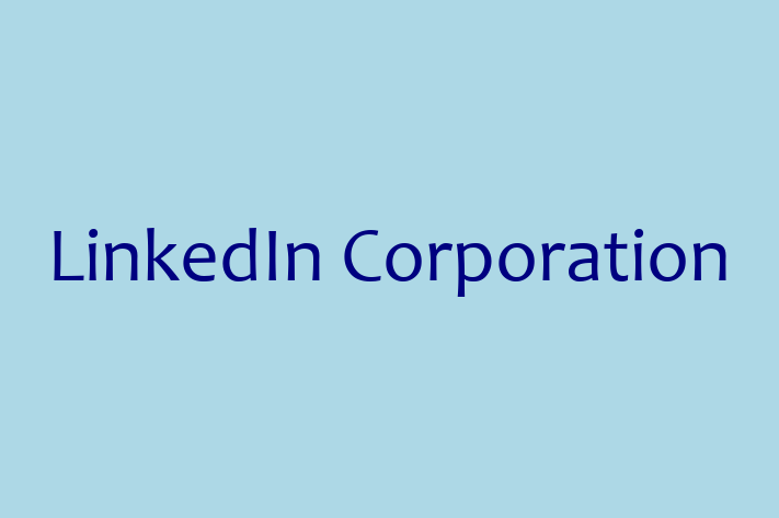 Technology Company LinkedIn Corporation