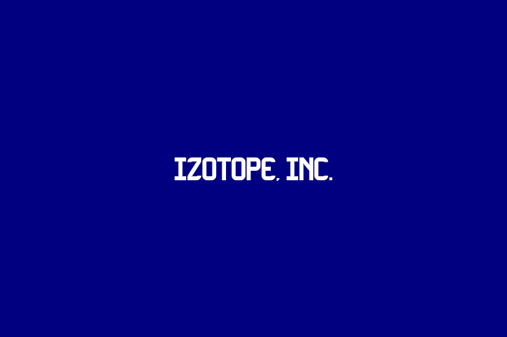 Software House iZotope Inc.