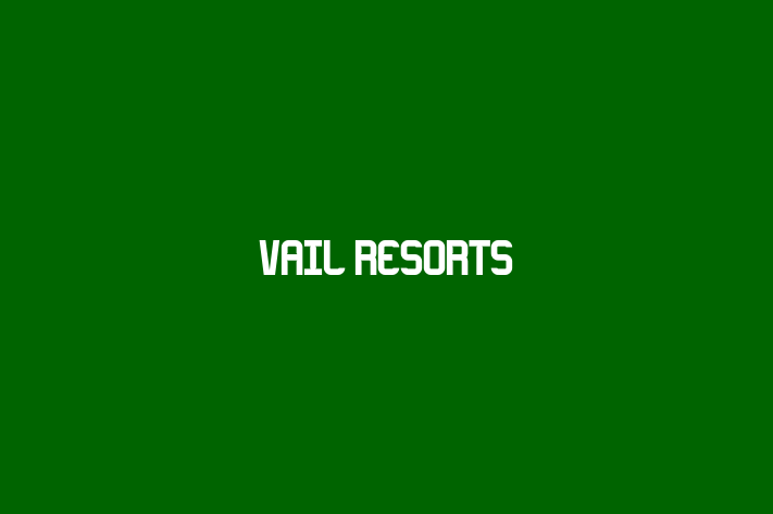 Employee Relations Vail Resorts