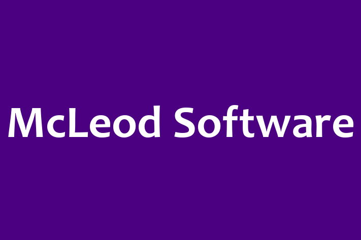 Software Solutions Provider McLeod Software