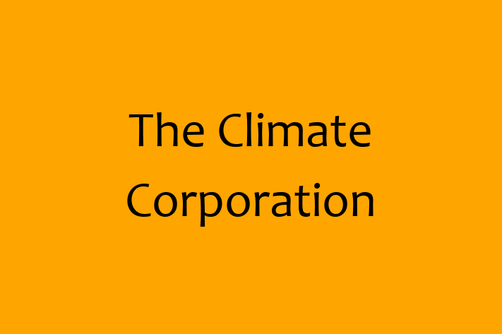 Tech Solutions Company The Climate Corporation