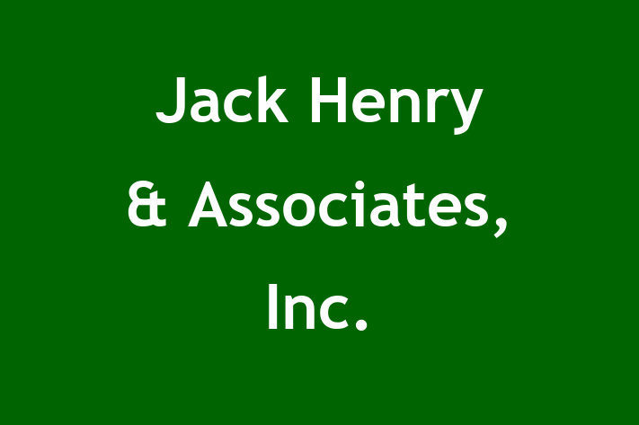 Technology Company Jack Henry Associates Inc.