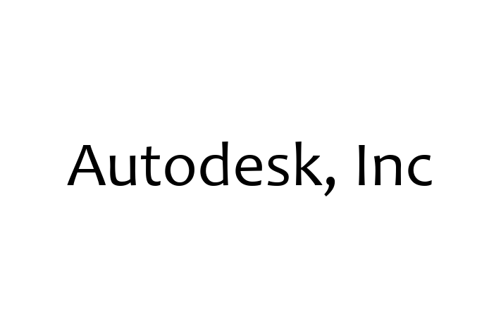 Digital Solutions Provider Autodesk Inc