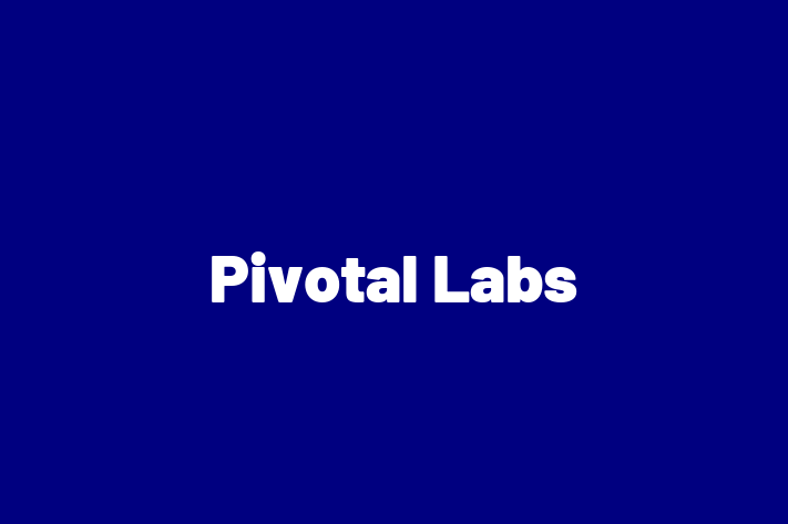 Software Firm Pivotal Labs