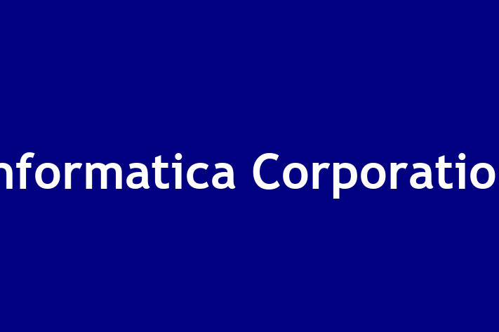 Software Solutions Provider Informatica Corporation