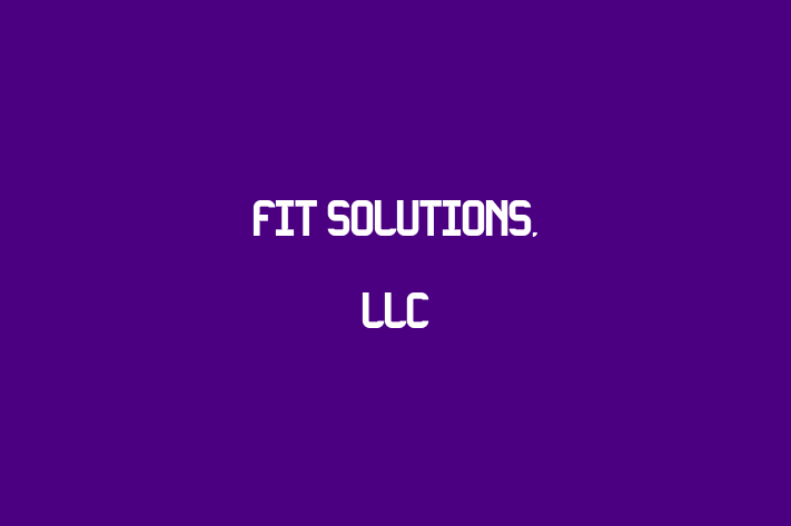 Software Development Firm FIT Solutions LLC