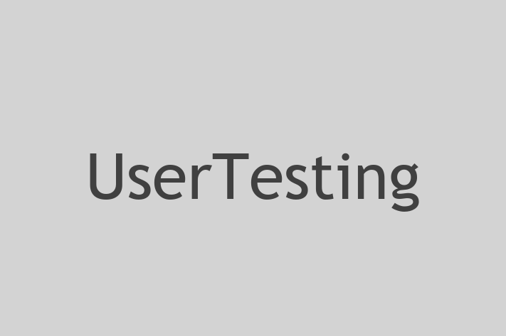 Tech Solutions Company UserTesting