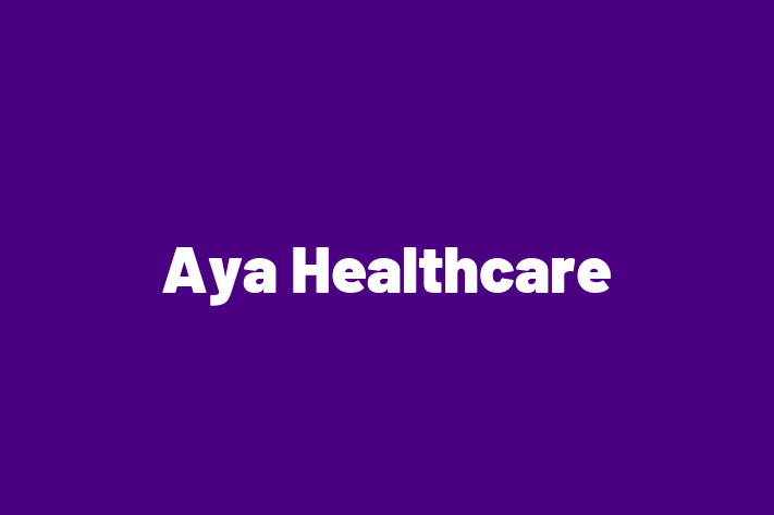 Personnel Management Aya Healthcare