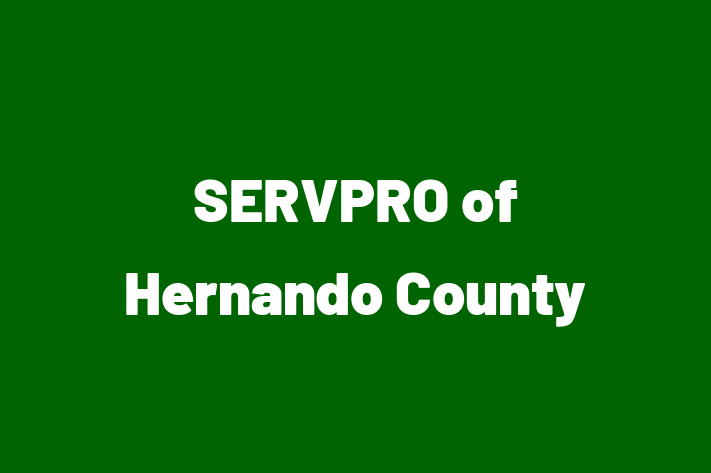 Housekeeping SERVPRO of Hernando County