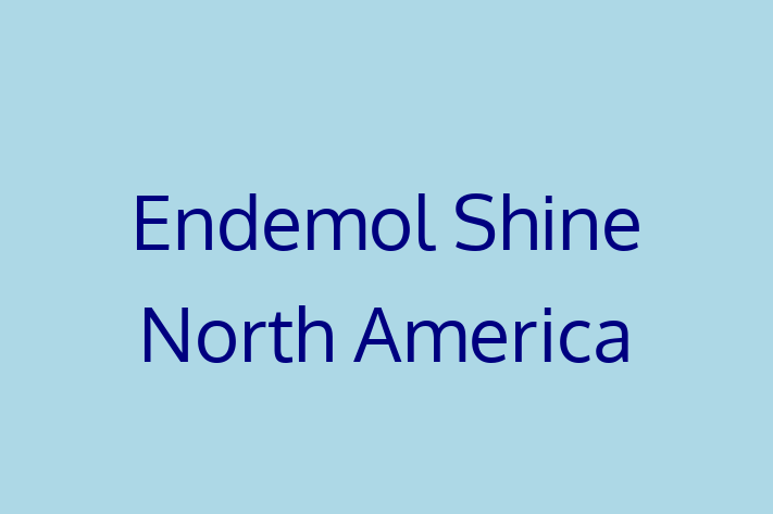 Software Services Company Endemol Shine North America