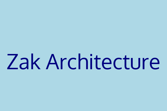 Structural architect Zak Architecture