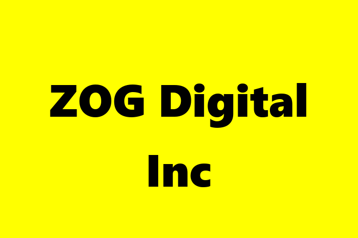 Technology Solutions Firm ZOG Digital Inc