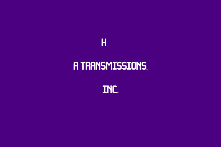 Human Resource Management H  A TRANSMISSIONS INC.