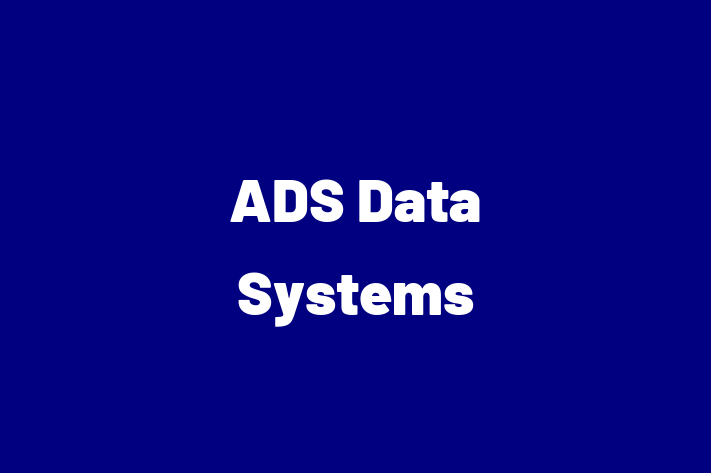 Software Engineering Company ADS Data Systems