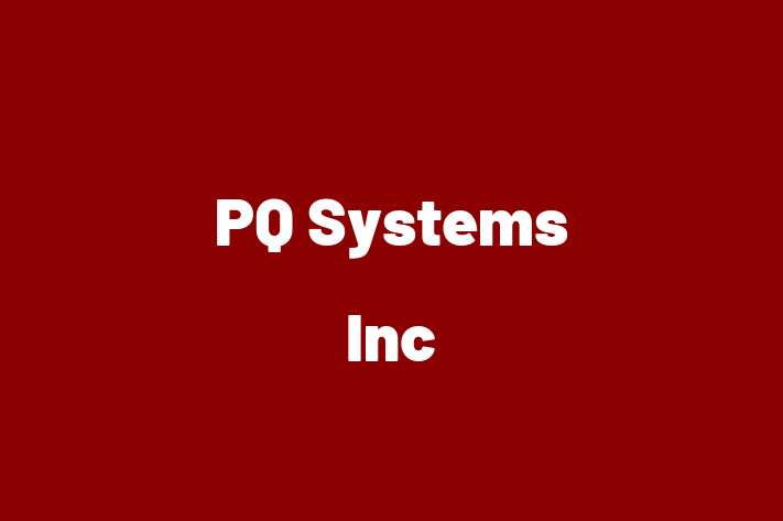 Application Development Company PQ Systems Inc