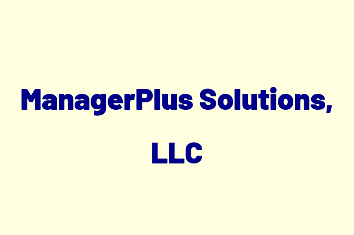 Software Services Company ManagerPlus Solutions LLC