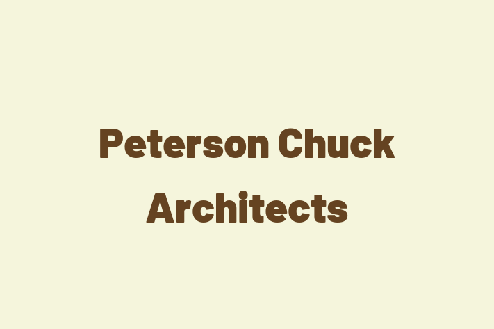 Structural architect Peterson Chuck Architects