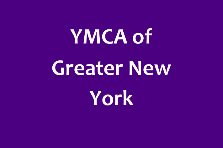 Staff Management YMCA of Greater New York