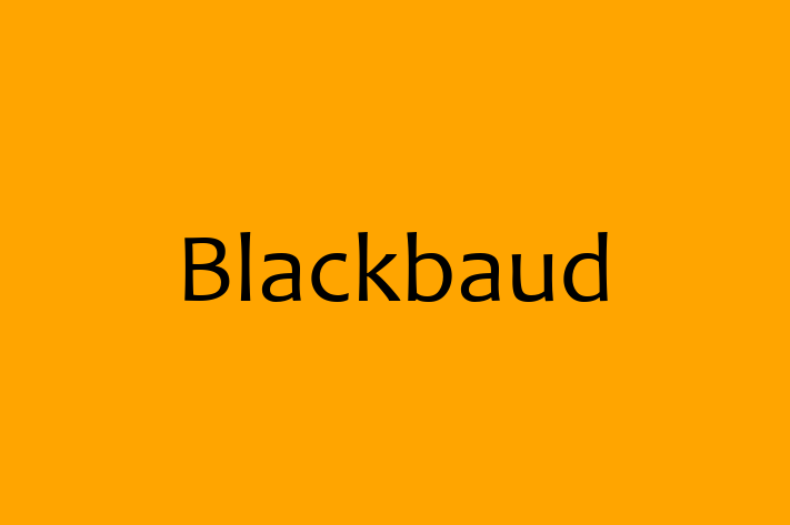 Digital Solutions Provider Blackbaud