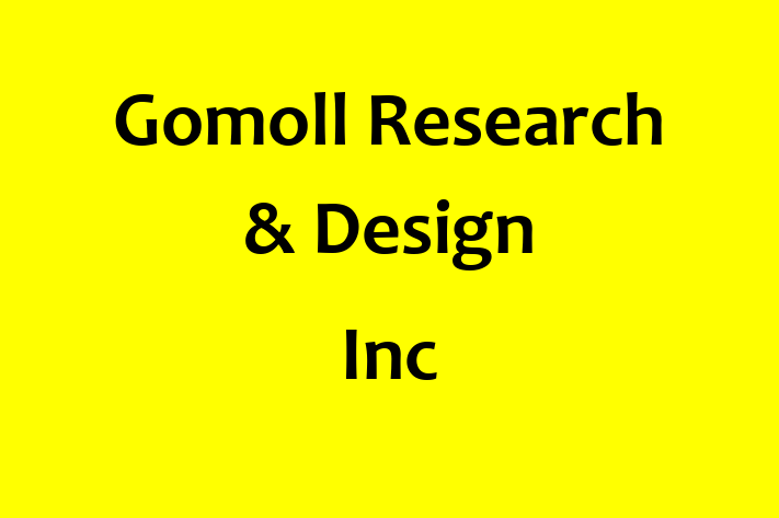 Software Development Company Gomoll Research  Design Inc