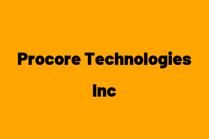 Tech Solutions Company Procore Technologies Inc