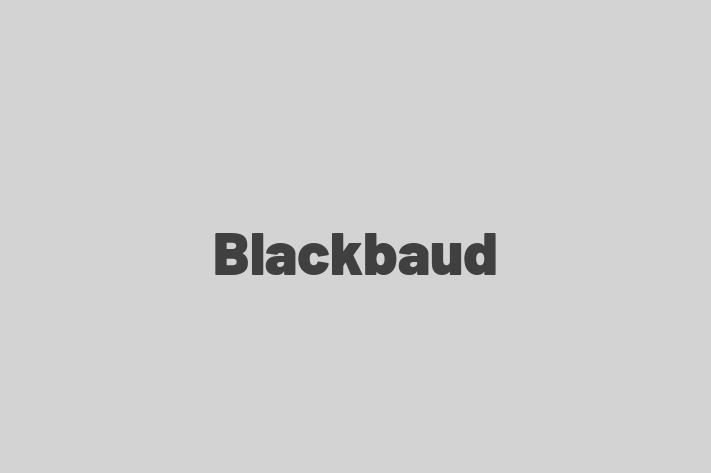 Software Development Company Blackbaud