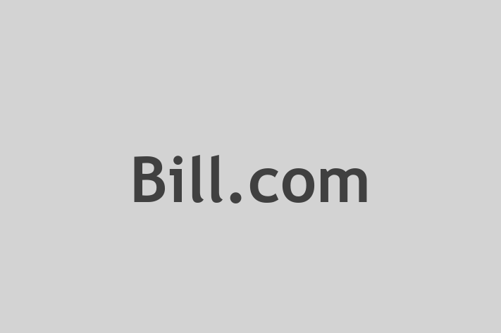 Software Solutions Provider Bill.com