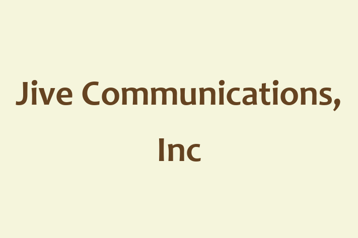 IT Company Jive Communications Inc