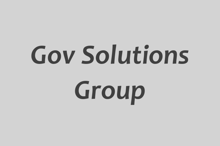 Technology Company Gov Solutions Group