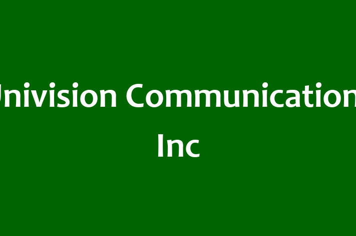 Software Consultancy Univision Communications Inc