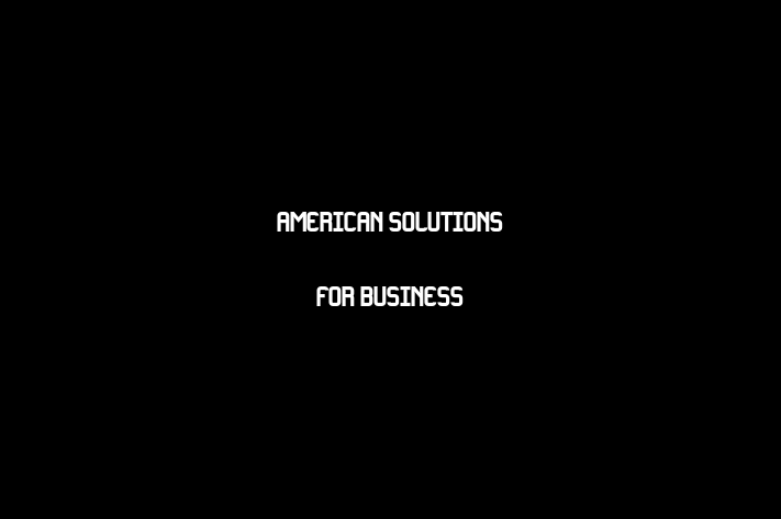 Tech Solutions Company American Solutions for Business