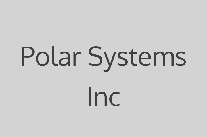 Software Consultancy Polar Systems Inc