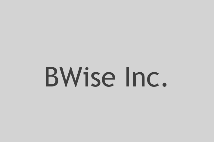 Software Development Company BWise Inc.