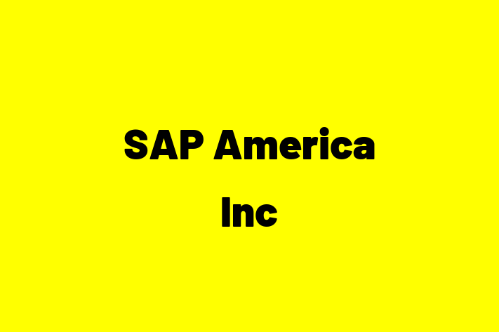 Tech Firm SAP America Inc