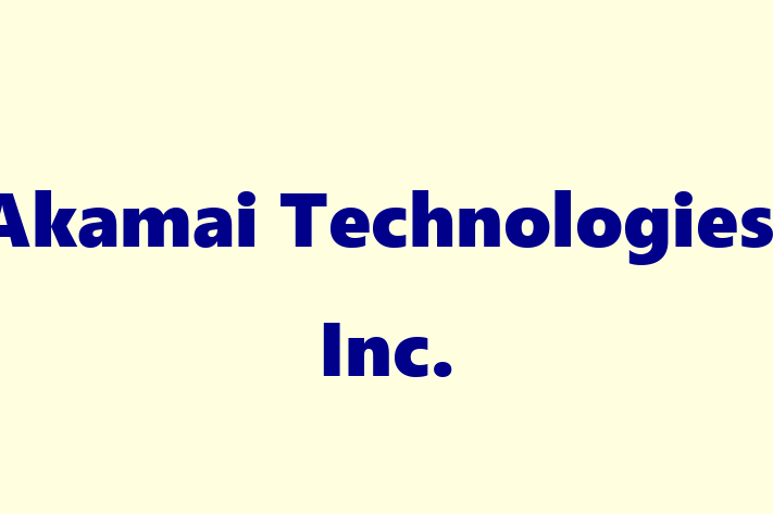 IT Company Akamai Technologies Inc.