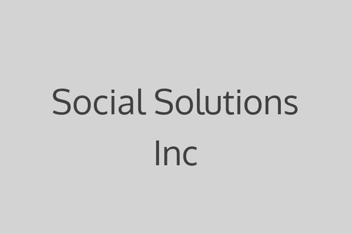 Application Development Company Social Solutions Inc