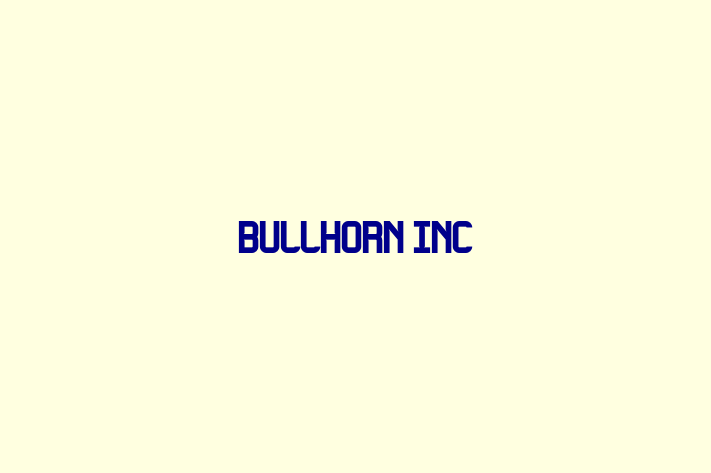 Software Development Company Bullhorn Inc