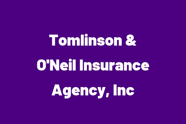 Human Resource Management Tomlinson ONeil Insurance Agency Inc