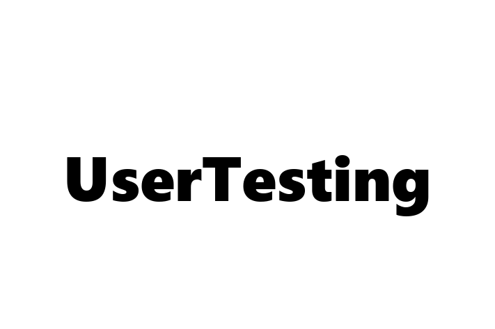 Tech Solutions Company UserTesting