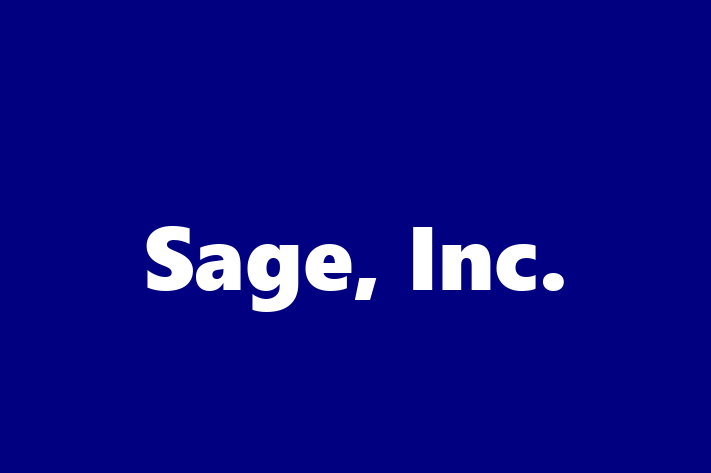 Tech Solutions Company Sage Inc.