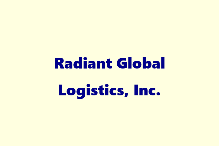 Personnel Management Radiant Global Logistics Inc.